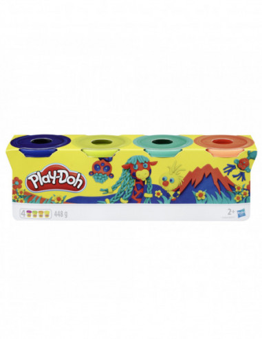 Set Play-Doh - Wild, 4 cutii