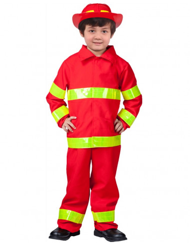 Costum pentru baieti, Pompier, 3-4 ani