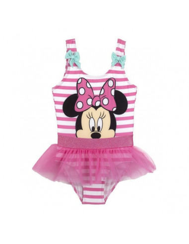 Costum de Baie Fete, Minnie Mouse Roz, 3 ani