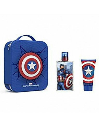 Set de Parfum Copii, Capitán América (3 pcs)